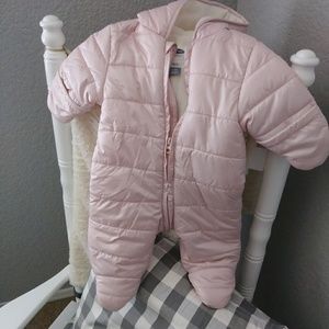 SOLD!!!! Baby girl snowsuit!